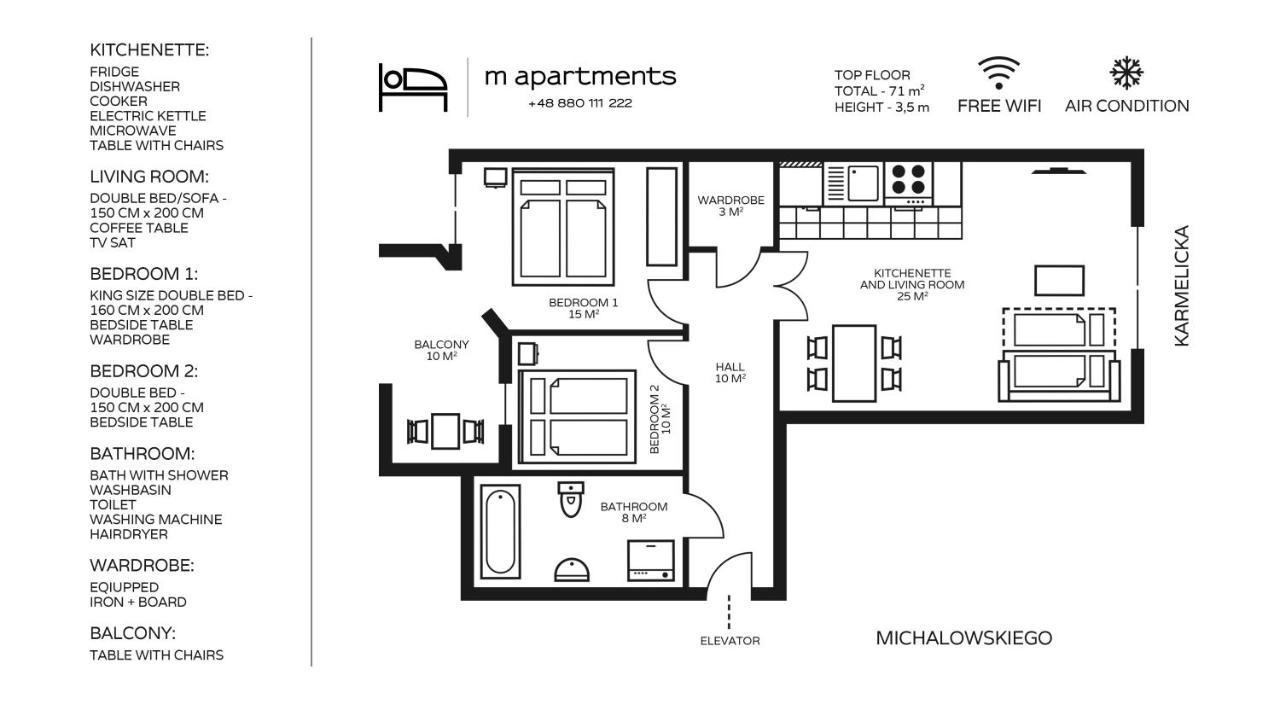 M Apartments คราคูฟ ภายนอก รูปภาพ